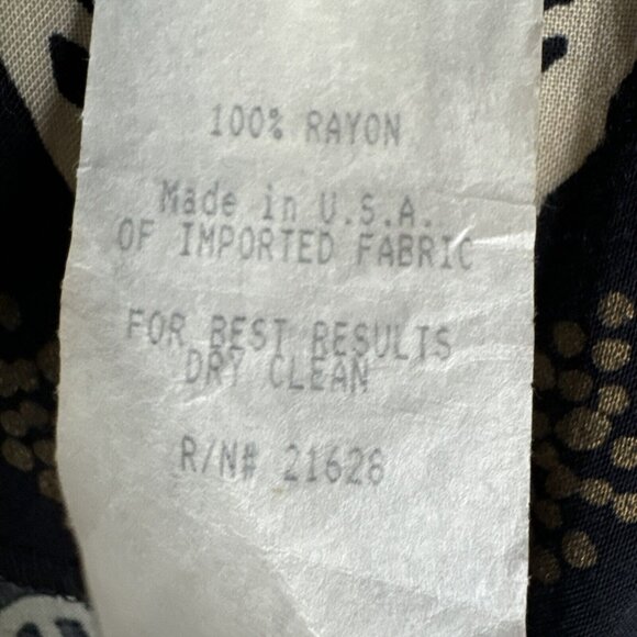 2/$18 SALE! Breli‎ Originals Womens Open Jacket Artsy Tribal Gypsy Rayon USA 10 - Picture 8 of 10